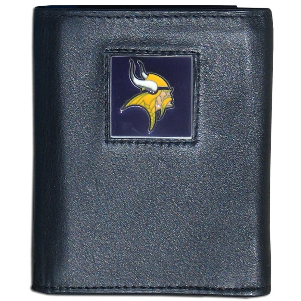 Minnesota Vikings Fine Grain Leather Wallet